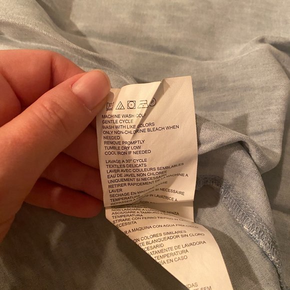 Club Monaco Soft Denim Shirt - Picture 4 of 5